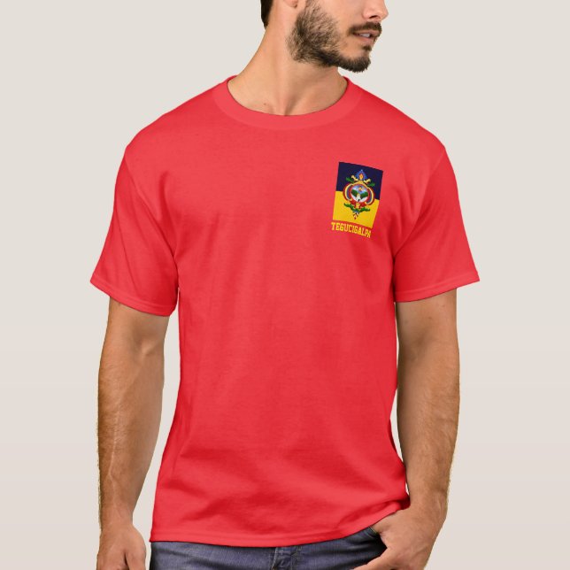 Flag of Tegucigalpa, Honduras T-Shirt (Front)