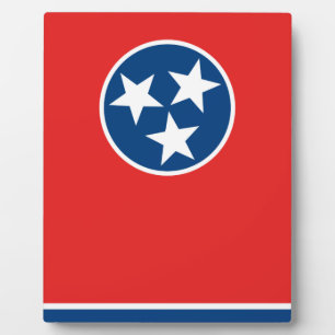 Flag of Tennessee Plaque