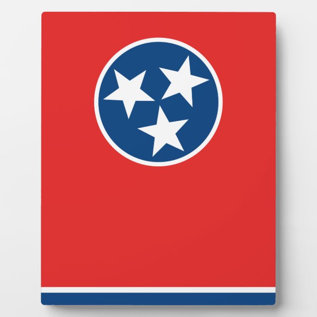 Flag of Tennessee Plaque (Front)