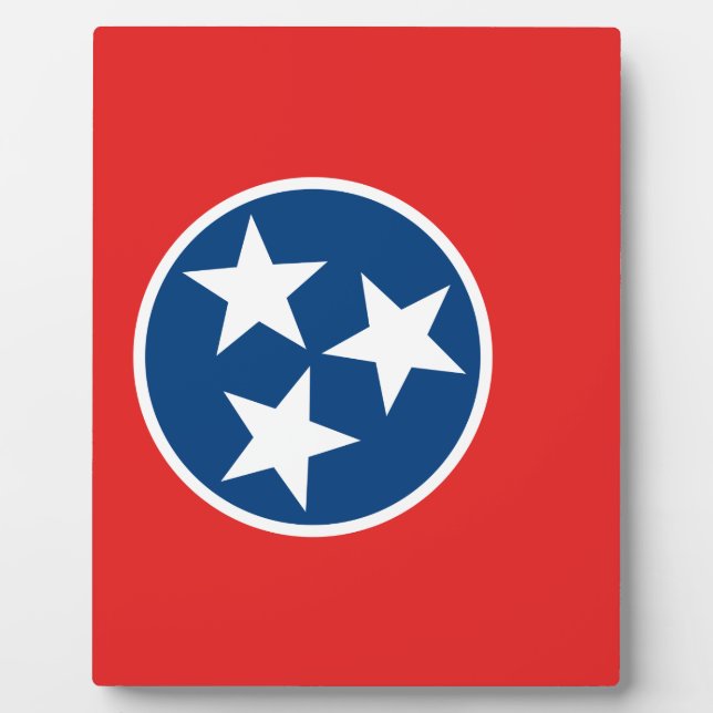 Flag of Tennessee Plaque (Front)