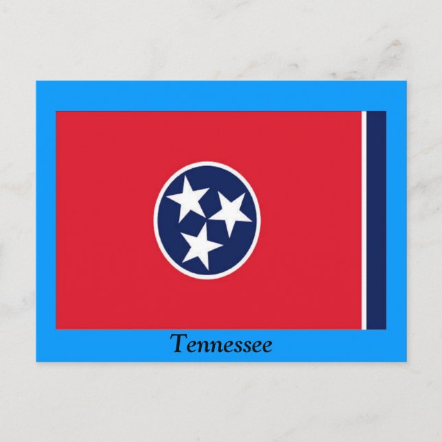 Flag of Tennessee Postcard (Front)