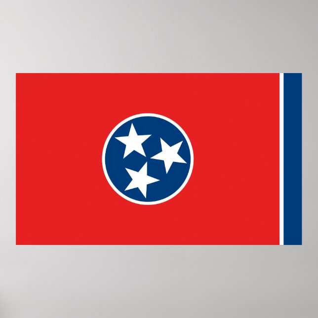 Flag of Tennessee Poster (Front)