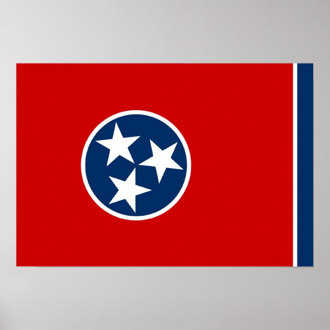 Flag of Tennessee Poster (Front)