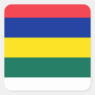 Flag of Terschelling Square Sticker