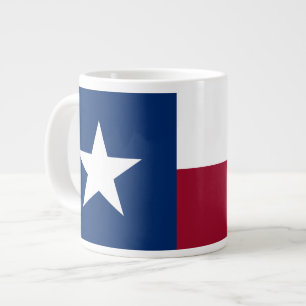 Flag of Texas Large Coffee Mug