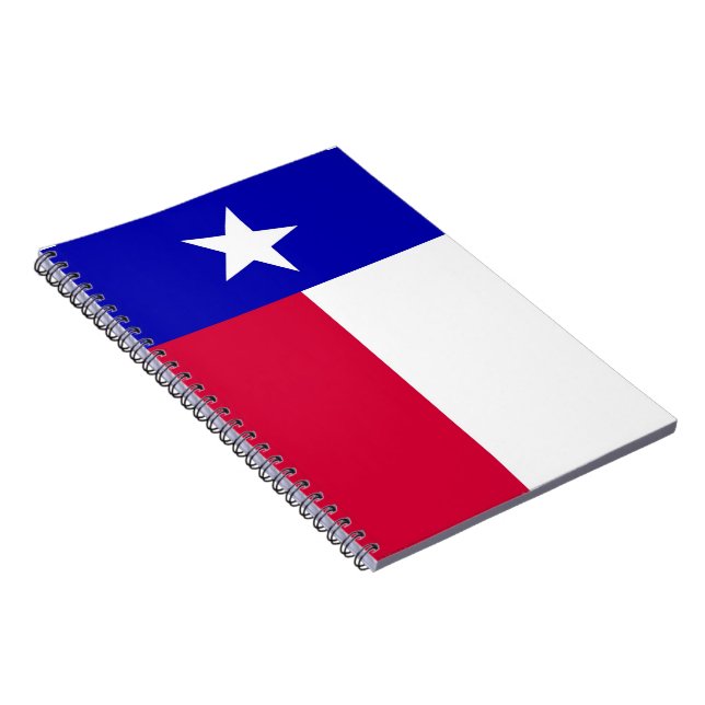 Flag of Texas Notebook (Right Side)