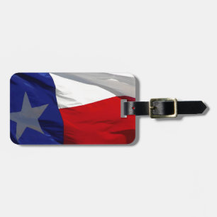 Flag of Texas Pop Art Luggage Tag