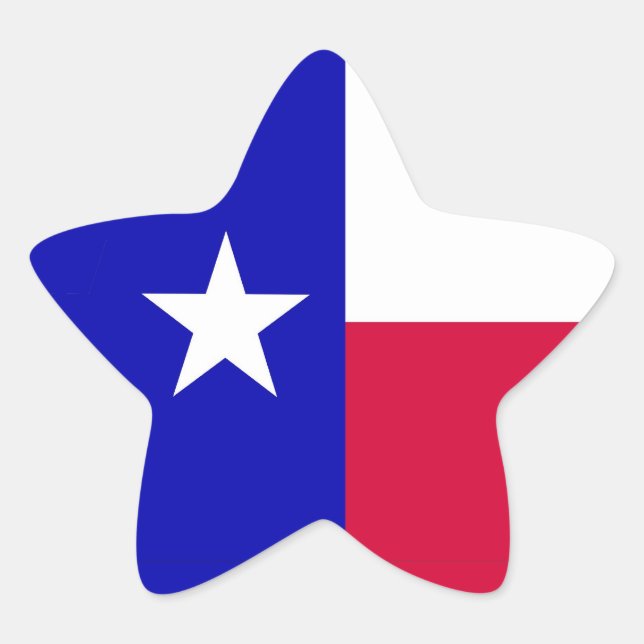 Flag of Texas Sticker (Front)