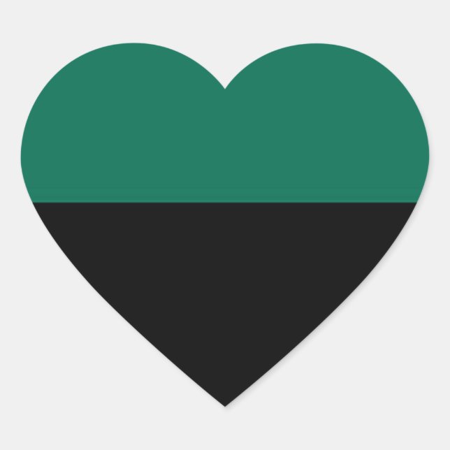 Flag of Texel Heart Sticker (Front)
