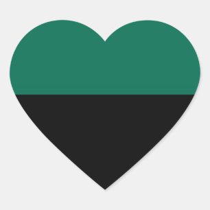 Flag of Texel Heart Sticker