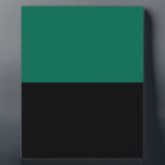 Flag of Texel Plaque<br><div class="desc">Flag of Texel ,  The Netherland
 The flag consists of two horizontal stripes of equal width,  the upper one green and the lower one black</div>