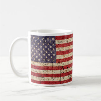 Flag of Thailand and Flag of USA, Thai Gift Coffee Mug