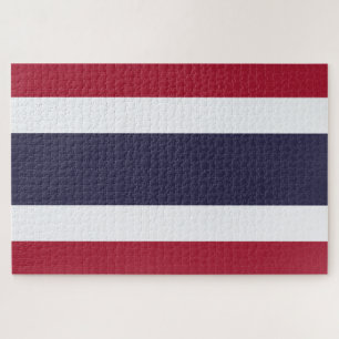 Flag of Thailand Jigsaw Puzzle