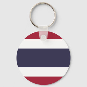 Flag of Thailand Key Ring