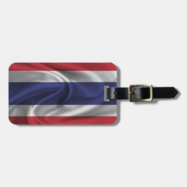 Flag Of Thailand Luggage Tag (Front Horizontal)