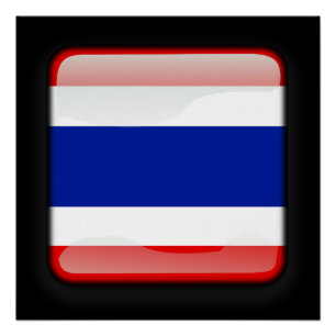 Flag of Thailand Poster