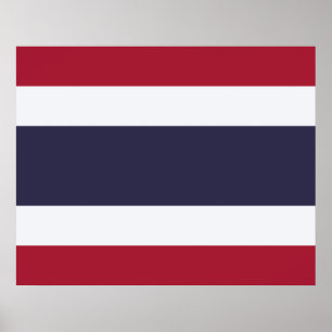 Flag of Thailand Poster