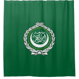 Flag of the Arab League Shower Curtain