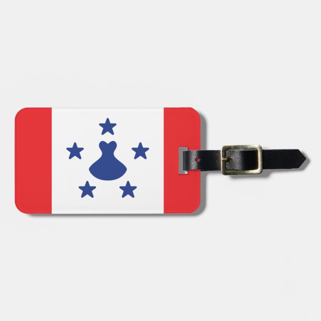 Flag of the Austral Islands Luggage Tag (Front Horizontal)
