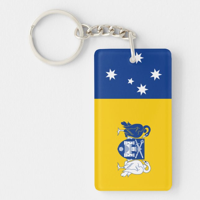 Flag of the Australian Capital Territory Key Ring (Front)