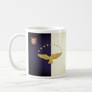Flag of the Azores, Portugal Coffee Mug