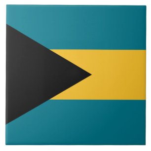 Flag of the Bahamas Ceramic Tile