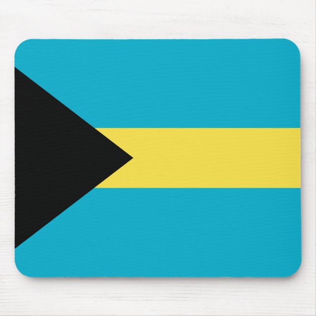 Flag Of The Bahamas Mouse Pad (Front)