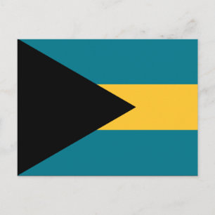 Flag of the Bahamas Postcard