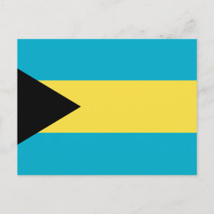 Flag of The Bahamas Postcard
