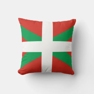 Flag of the Basque Country Cushion