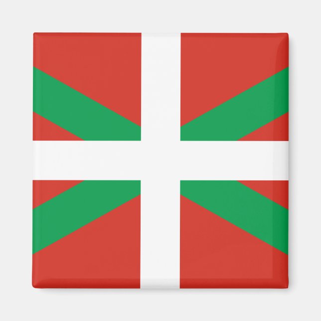 Flag of the Basque Country Magnet (Front)