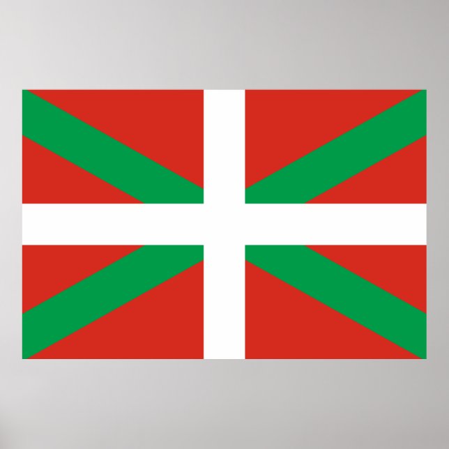 Flag of the Basque Country Poster (Front)
