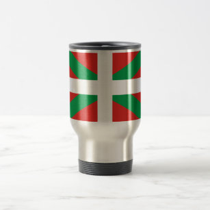 Flag of the Basque Country  Travel/Commuter Mug