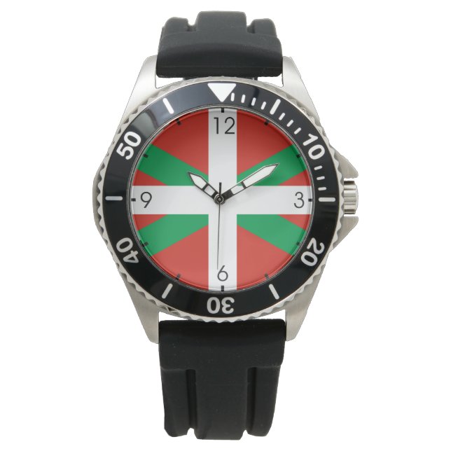 Flag of the Basque Country Watch (Front)