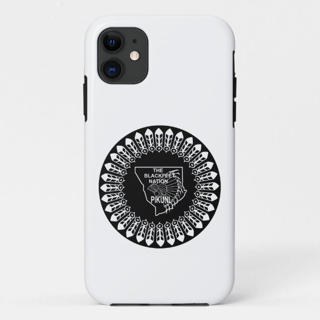 Flag of the Blackfeet Nation Case-Mate iPhone Case (Back)