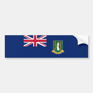Flag of the British Virgin Islands (BVI) Bumper Sticker