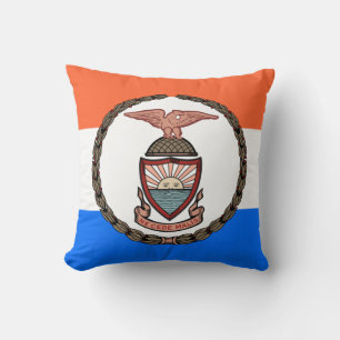 Flag of the Bronx (Borough in New York City) Cushion