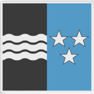 Flag of the Canton of Aargau, Switzerland