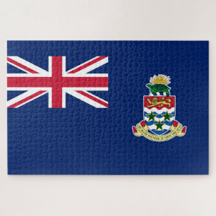 Flag of the Cayman Islands Jigsaw Puzzle