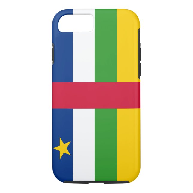 Flag of the Central African Republic Case-Mate iPhone Case (Back)