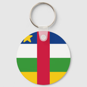 Flag of the Central African Republic Key Ring
