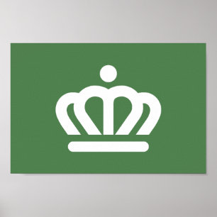Flag of the city of Charlotte  Poster