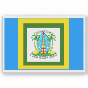 Flag of the city of Dar es Salaam, Tanzania