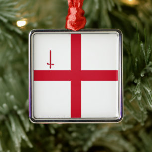 Flag of the City of London Ceramic Ornament