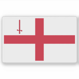 Flag of the city of London, England