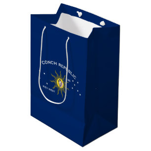 Flag of the Conch Republic, Flag of Key West Medium Gift Bag