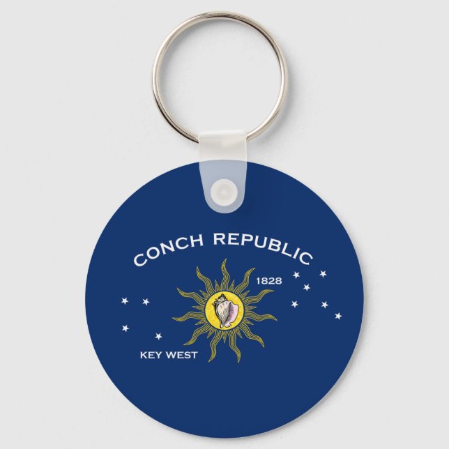 Flag of the Conch Republic, Flag of Key West Ring (Front)