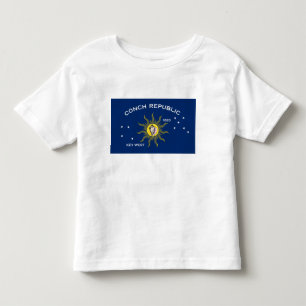 Flag of the Conch Republic, Flag of Key West Toddler T-Shirt