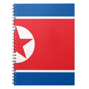 Flag of the Democratic People's Republic of Korea Notebook