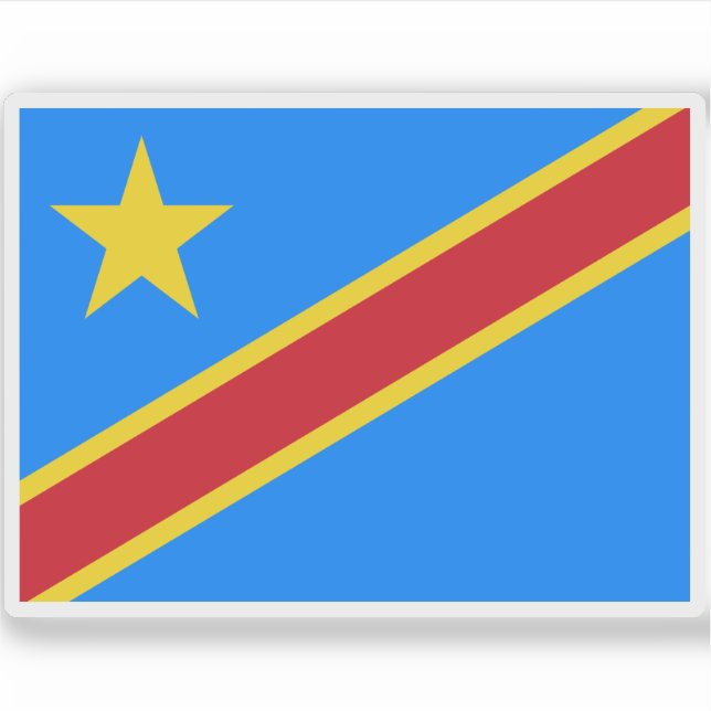 Flag of the Democratic Republic of the Congo (Front)